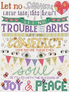 Cross Stitch Kit ~ Design Works Blessings Sampler #DW3260 SALE! - Picture 1 of 4
