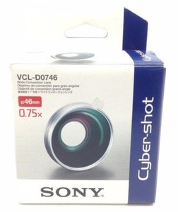 VINTAGE! Sony VCL-D0746 Wide Conversion Lens for 46mm cameras