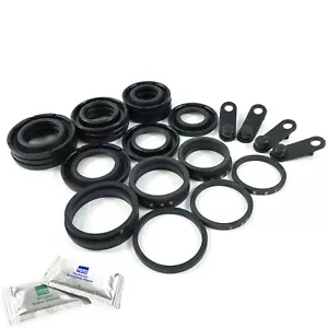 2X FRONT BRAKE CALIPER REPAIR KIT FIT: VW TOUAREG 6 POT DISCS BREMBO BCK3022X2A - Picture 1 of 2