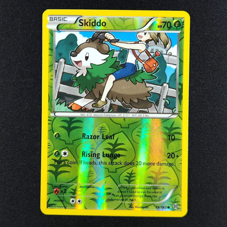 Skiddo 16/162 Holo - BREAKthrough - Pokemon Card - Image 1 of 1