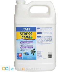 API Stress Zyme 1 gallon Aquarium Water Cleaner and Active Bio Filter Supporter - Picture 1 of 1