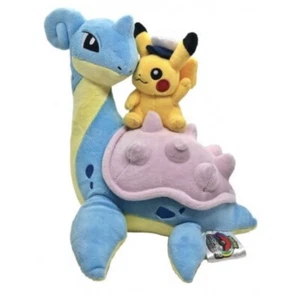 Pokémon Pikachu And Lapras Yokohama Worlds 2023 Plush BRAND NEW WITH TAG - Picture 1 of 2