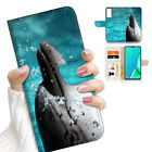 ( For Samsung A71 4G ) Wallet Flip Case Cover Aj23554 Dolphin