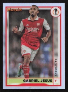 2022 Topps Merlin UEFA #16 Gabriel Jesus Refractor - Picture 1 of 2