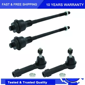 4X Front Inner Outer Tie Rod End for Yukon Silverado Sierra 1500 Tahoe Avalanche - Bild 1 von 8