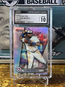 2019 Bowman's Best Refractor #26 Vladimir Guerrero Jr. RC CGC 10 Gem Mint - Picture 1 of 2