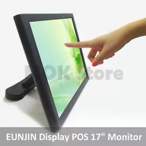 EUNJIN Display POS 17" LCD Touch Screen Monitor ED170 VGA HDMI / Win XP Vista 7 - Picture 1 of 9