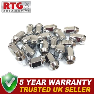 20x Wheel Nuts For Suzuki Grand Vitara 2006 On (Alloy Wheels) Silver - Picture 1 of 1