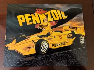 1994 Pennzoil Oil Z7 Reynard Special Teo Fabi Indy auto racing postcard handout - Picture 1 of 7