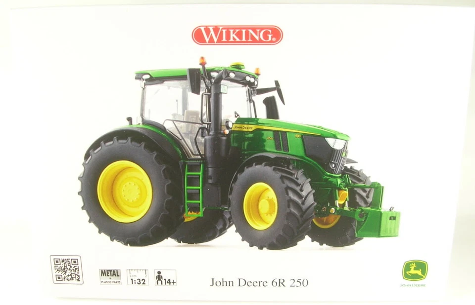 John Deere 6R 250 (Green) Tractor 1:3 2 WIKING - Image 1 of 1