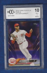 2018 Topps Baseball Toys R Us Purple # 14 Amir Garrett BCCG 10 Mint - Bild 1 von 2