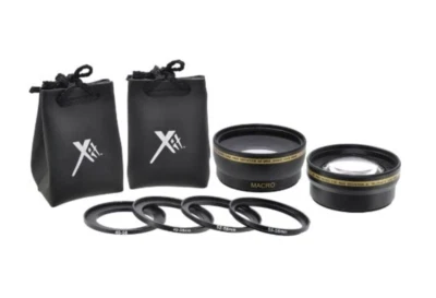 Xit .43X HD Wide Angle AF Lens + 2.2x HD Telephoto AF Lens Kit 58mm - Image 1 of 4