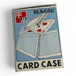TENYO CARD CASE (T-40) 1970 / Collectible & Vintage Tenyo Magic - Picture 1 of 6