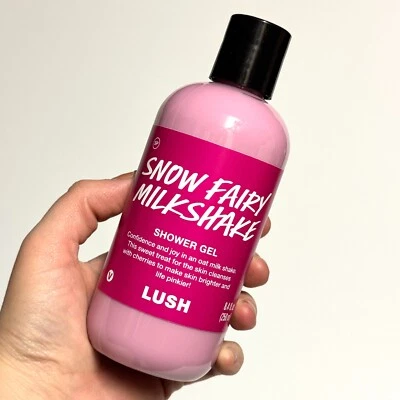 NEW SEALED Lush Snow  Fairy MILKSHAKE 8.4 fl oz 250ml Shower Gel Exp JAN 2026 - Image 1 of 4