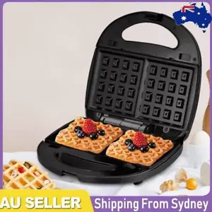 Waffle Maker Belgian Waffle Maker Non Stick Waffle Making Machine for Breakfast - Picture 1 of 10
