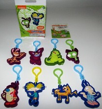 NICKELODEON LIGHT UPS COMPLETE SET OF (8) REN,ARNOLD,GIR,REPTAR,CATDOG & MORE