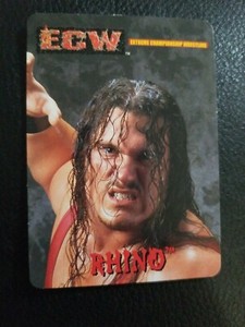 2000 ECW Bash Of The Brawlers RHINO Trading Card RC Rookie Card WWE Rhyno WCW 
