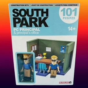 McFarlane Toys Building Construct Set South Park PC PRINCIPAL & OFFICE - Picture 1 of 7