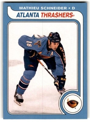 2008-09 O-Pee-Chee '79-80 Retro Mathieu Schneider #603 Atlanta Thrashers - Image 1 of 2