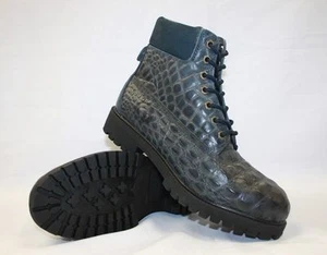 Herrenstiefel dunkelblau Carl's Jones 100% Echtleder  - Bild 1 von 7