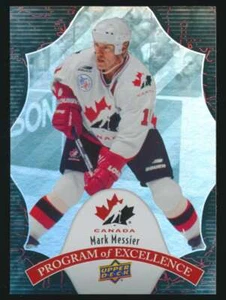 2016-17 UD Team Canada Juniors Programa de Excelencia Mark Messier #POE-56 - Imagen 1 de 2