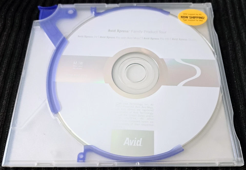 AVID Xpress Family Product Tour Software CD, 2005, Includes AVID Free DV, MacWin - Image 1 of 4
