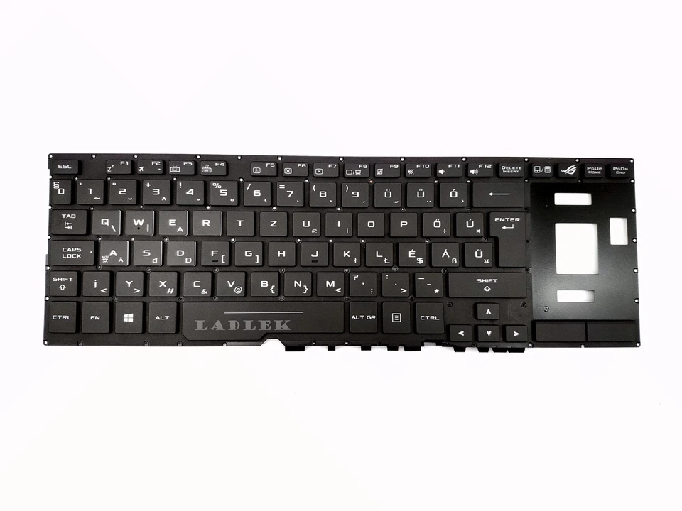 Nuevo teclado retroiluminado húngaro para Asus GX501/GX501VI/GX501VIK/GX501VS/GX501VSK Foto 1 de 1