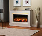 Endeavour Fires Danby Electric Fireplace with an Off White MDF Fire Mantel