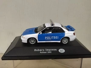 SUBARU IMPREZA 2002 POLITSEI POLICE ESTONIA 1:43 FABBRI BLISTER OPEN - Imagen 1 de 5