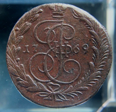 Imperio ruso, Rusia, 5 kopek, 1769, #4 Foto 1 de 2