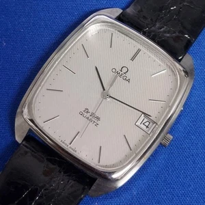 Reloj Omega De Ville Cuarzo Hombre, Ref.192.0042, Usado, Necesita Reparación De Japón - Imagen 1 de 8