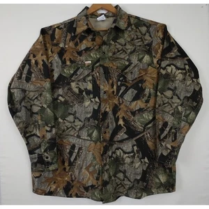Camicia da lavoro RASCO mimetica con bottoni manica lunga uomo caccia outdoor - Foto 1 di 9