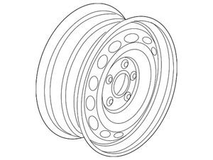 Genuine Volkswagen Wheel 5NN-601-025-AG-FZZ - Picture 1 of 2