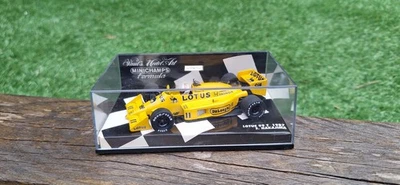 MINICHAMPS /F1 1987 LOTUS HONDA 99T - S NAKAJIMA - 1/43 SCALE MODEL CAR 870011 - Image 1 of 4