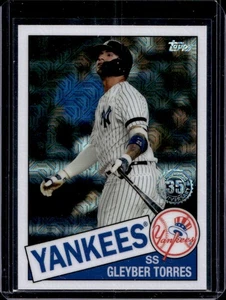 2020 Topps Gleyber Torres 1985 Chrome Silver Pack Promotion #85C-29 Yankees - Picture 1 of 2