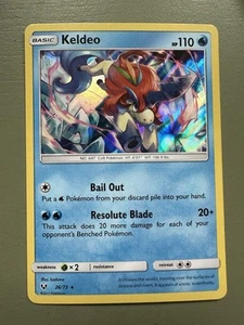 Tarjeta Pokémon TCG - Keldeo - Leyendas Brillantes - 26/73 - Holograma Raro - Imagen 1 de 2