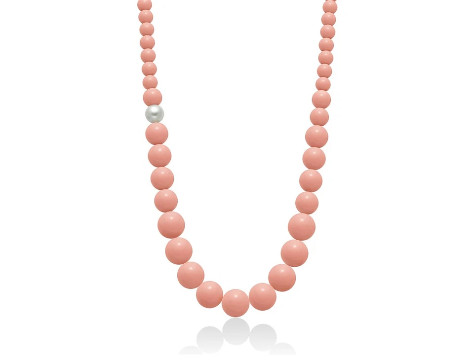 Collana Miluna Donna Terra E Mare in Corallo Perla PCL5077 - Immagine 1 di 1