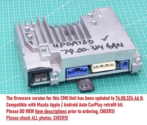 Mazda 2 DJ CX-3 DK CMU Unit GENUINE Compatible with Apple Android CarPlay Kit - Bild 1 von 6