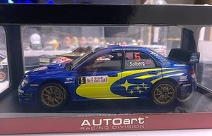 AutoArt 1/18 AUTOART 1/18 Subaru Impreza WRC Rally Monte Carlo AUTOART Japanese - Picture 1 of 5