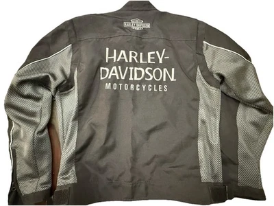 Chaqueta de equitación Harley-Davidson clásica 2013 Cruiser ventilada 97407-14VM para hombre talla L Foto 1 de 4