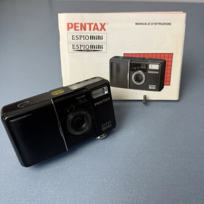 PENTAX ESPIO MINI 32mm f/3.5 - IQ Zoom E-10 Point and Shoot Rara - Imagen 1 de 4