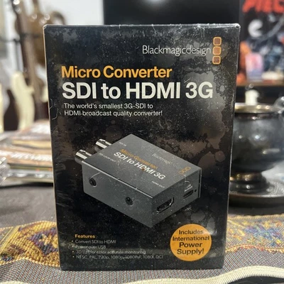 **BRAND NEW SEALED** Blackmagicdesign SDI to HDMI 12G Micro Converter - Image 1 of 4