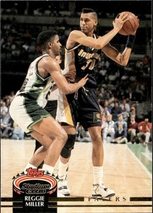 Reggie Miller - 1992-93 Topps Stadium Club Basketball #357 - Bild 1 von 2