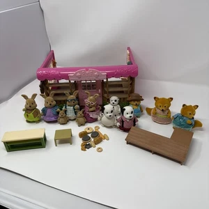 Lil Woodzeez Calico Critters kitzeln Ihren Geschmack Knospen Bäckerei Dalmatiner Fuchs Kaninchen - Bild 1 von 7
