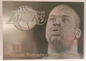 Shaquille O'Neal 1996-97 Fleer Metal Platinum Portraits #8 of 10 Lakers NM-MINT - Picture 1 of 6