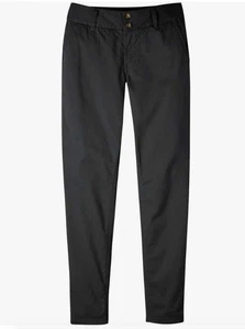Pantaloni chino Mountain Khakis donna Sadie skinny vestibilità classica neri taglia 8 - Foto 1 di 2