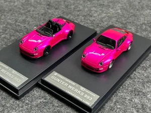 SW 1/64 Porsche Gunther Werks 993 Diecast Model Car--Four styles are available - Picture 1 of 40