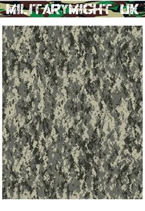 1 32 / 1 35 SCALE MILITARY CAMO TARPS MODERN ISRAEL URBAN IDF DIORAMA SHEET - Picture 1 of 2