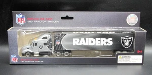PRESS PASS INC. Collectibles, Oakland RAIDERS, 1:80 Tractor Trailer, 2010, NFL - Picture 1 of 2