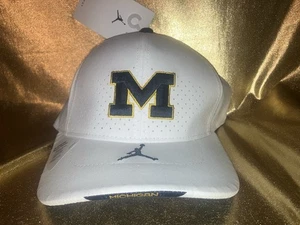 Michigan Wolverines Fußball Nike Air Jordan Marke Cap Mütze Neu - Bild 1 von 4